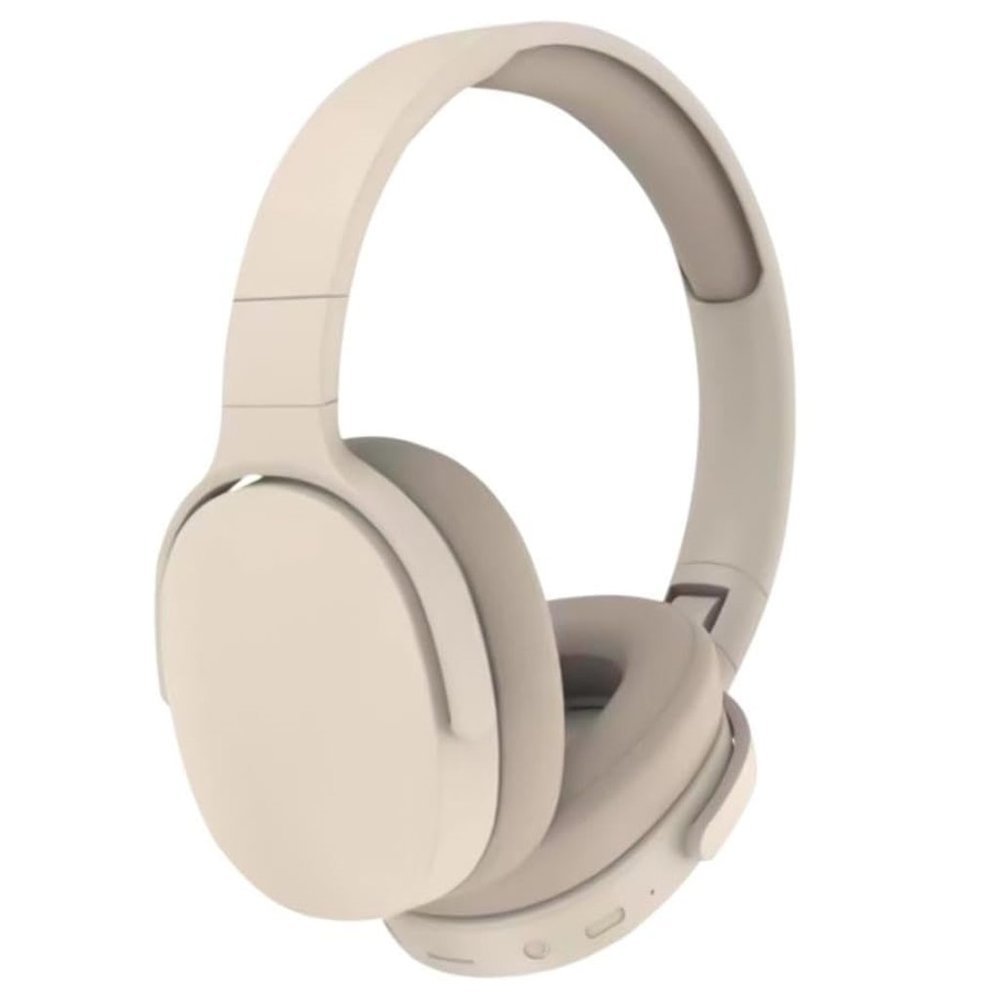 P2961 Heavy Bass Headphones Wireless Noise Canceling Gaming Headphones Khaki - Picture 1 of 3